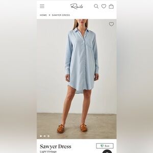 New Rails Sawyer Shirt Dress